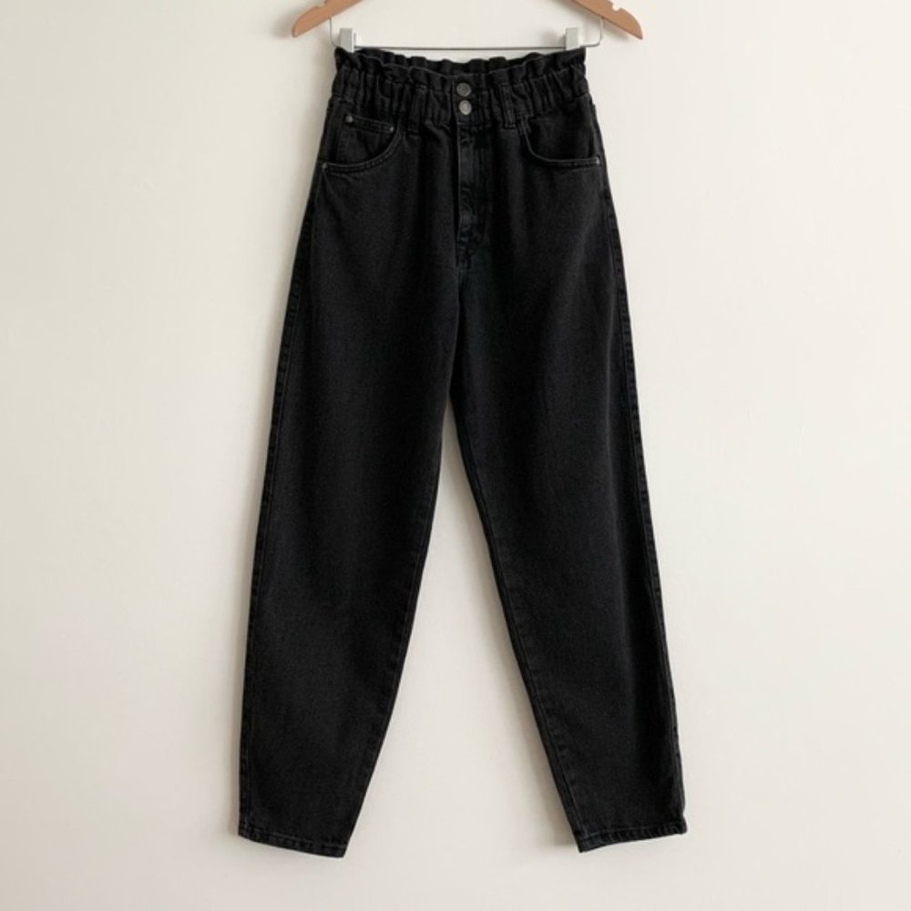 NWOT 100% Cotton High Waisted Mom Jeans